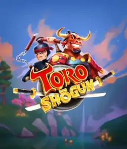 Dive into the vibrant world of Toro Shogun slot by ELK Studios, highlighting a daring samurai and a playful red bull teaming up on an adventure. This image portrays the blend of animation-style Japanese adventure, set against a picturesque forest backdrop. Perfect for fans of Japanese-inspired slots, delivering a captivating escape.