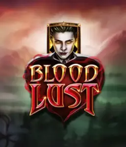 ELK Studios' Blood Lust slot displayed with its enigmatic vampire theme, including high-quality symbols of vampires and mystical elements. Highlighted in this image is the slot's enthralling atmosphere, alongside its unique 5-reel and 99-payline structure, making it an enticing choice for those interested in the vampire genre.